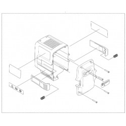 BLi 200 akkumulátor külső ház
