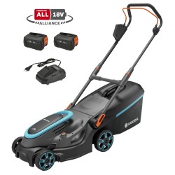 PowerMax 37/36V P4A Akkumulátoros fűnyíró akkumulátorral