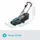 PowerMax 37/1800 G2 elektromos fűnyíró