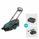 PowerMax Duo 46/36V P4A akkumulátoros fűnyíró akkumulátorral (2,5 Ah)