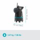 Gardena Merülőszivattyú szennyvízhez 9200 BASIC
