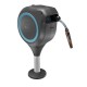 Terrace Hose Box RollUp S, 15 m hose, turquoise, automatic roll-up