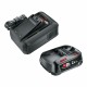Akkumulátor készlet P4A QC AL18V-44+1x2.5Ah